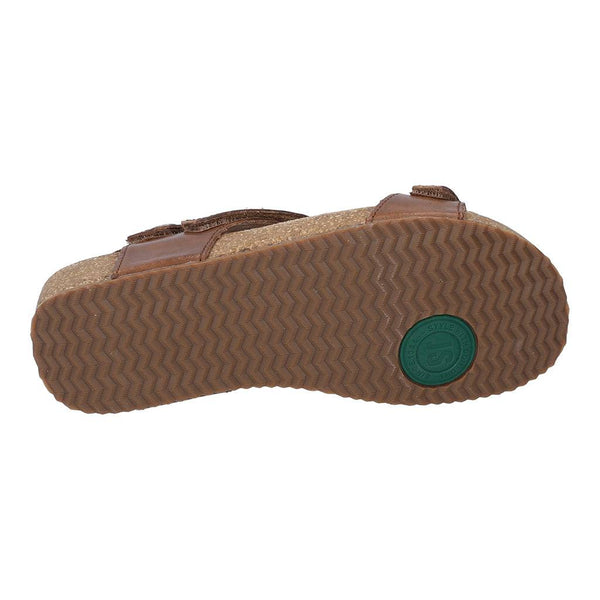 Josef Seibel Tonga 25 Ladies Camel Leather Sandals-elevate your sole