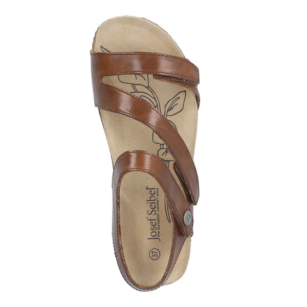 Josef Seibel Tonga 25 Ladies Camel Leather Sandals - elevate your sole