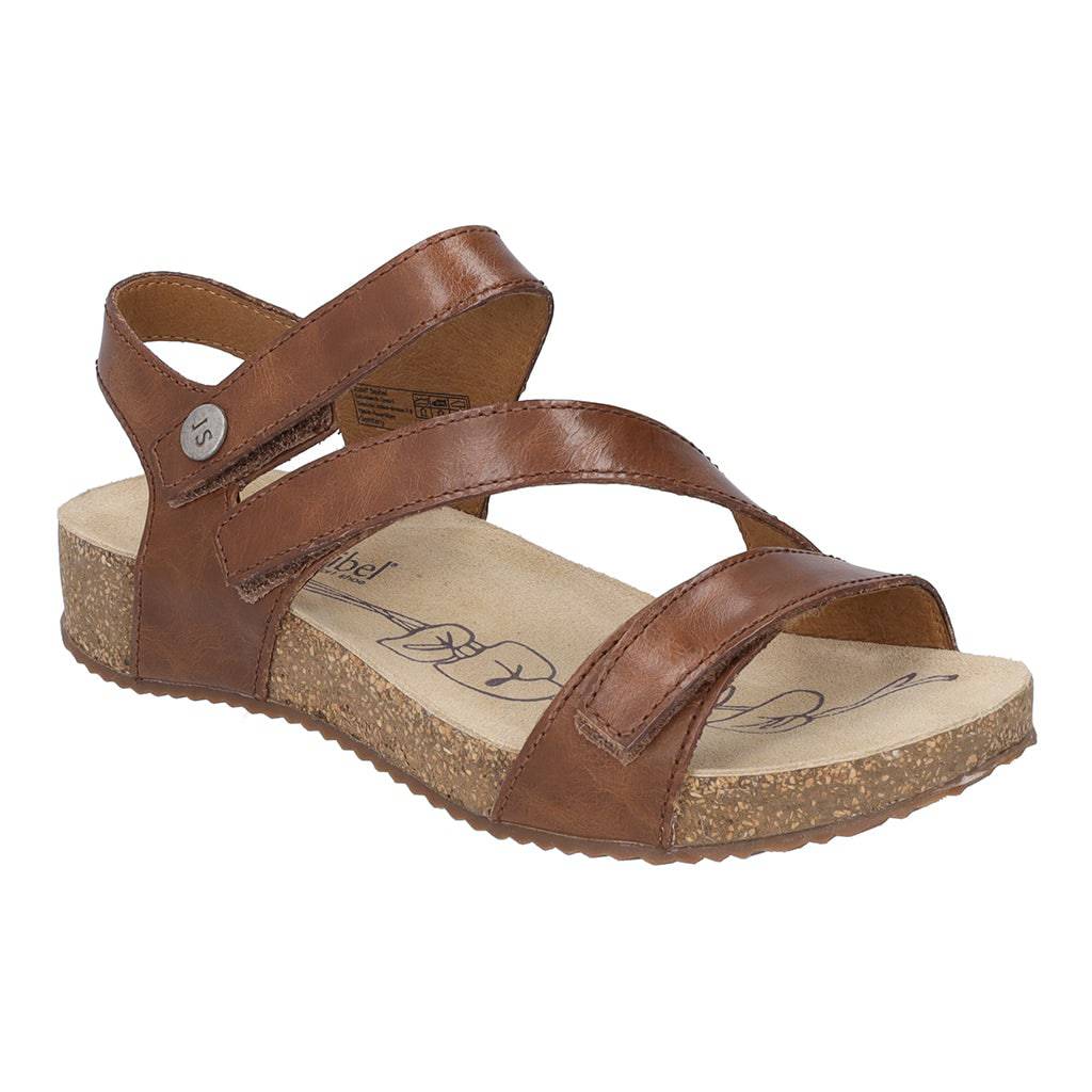 Josef Seibel Tonga 25 Ladies Camel Leather Sandals-elevate your sole