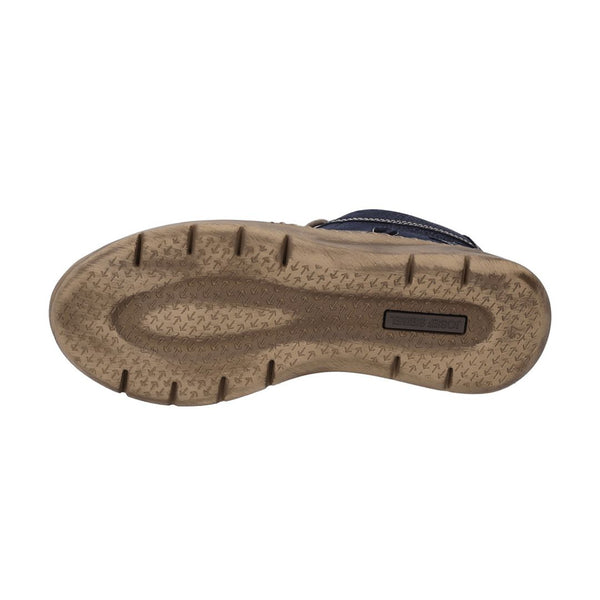 Josef Seibel VL869 Conny 50 Ladies Ocean Navy Nubuck Waterproof Arch Support Zip & Lace Ankle Boots-elevate your sole