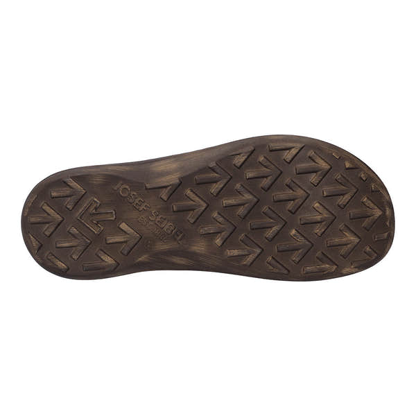 Josef Seibel Vincent 06 Mens Brown Leather Touch Fastening Sandals-elevate your sole