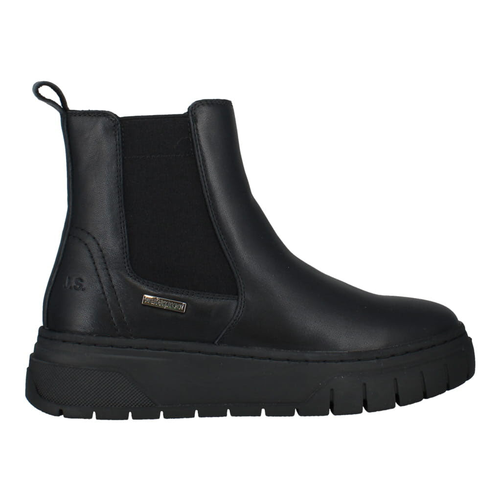 Josef Seibel Winnie 02 Ladies Black Leather Waterproof Side Zip Ankle Boots