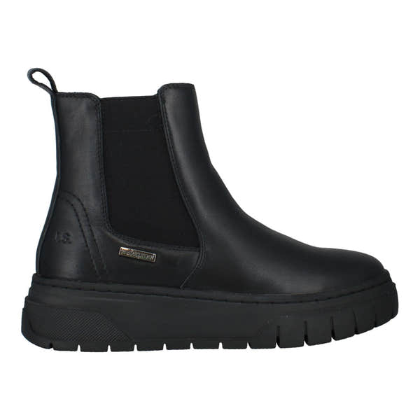 Josef Seibel Winnie 02 Ladies Black Leather Waterproof Side Zip Ankle Boots