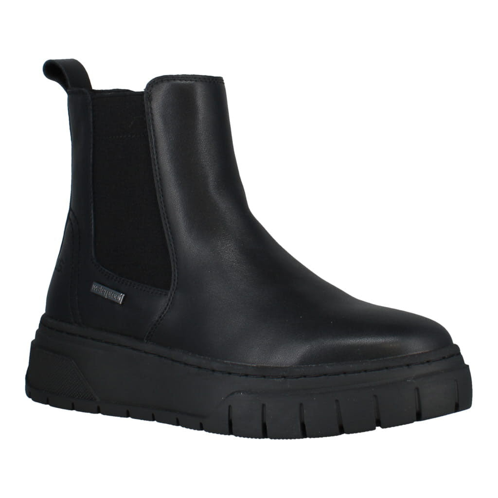 Josef Seibel Winnie 02 Ladies Black Leather Waterproof Side Zip Ankle Boots