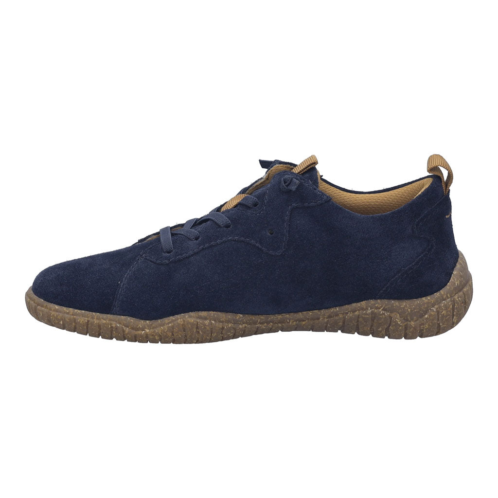 Josef Seibel Wynona 01 Ladies Indigo Leather Lace Up Shoes