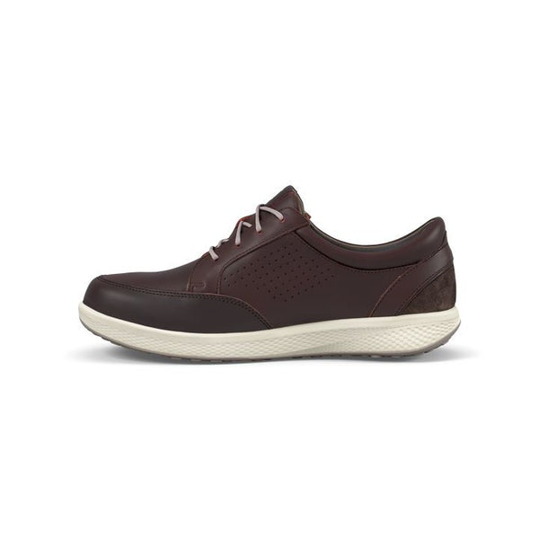 Joya Boston Dark Brown Mens Leather Arch Support Lace Up Shoes-elevate your sole