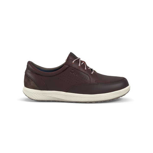Joya Boston Dark Brown Mens Leather Arch Support Lace Up Shoes-elevate your sole