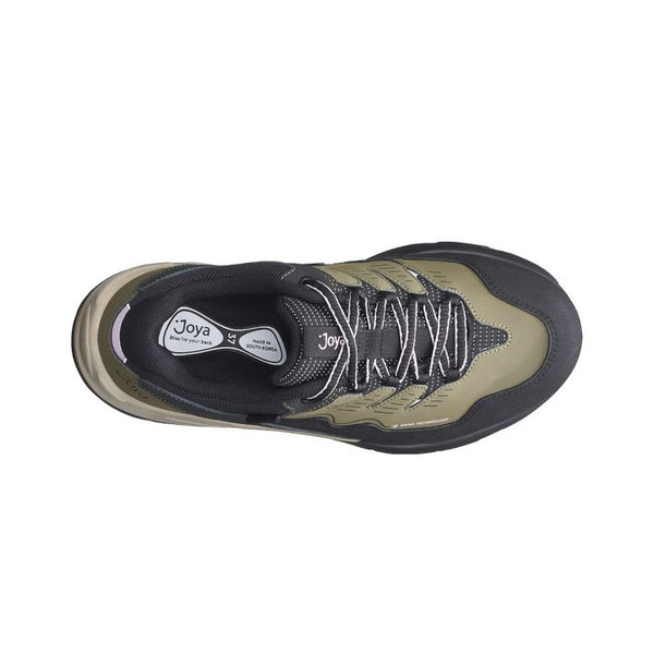 Joya Cadore STX Green Ladies Leather & Textile Arch Support Lace up Shoes-elevate your sole