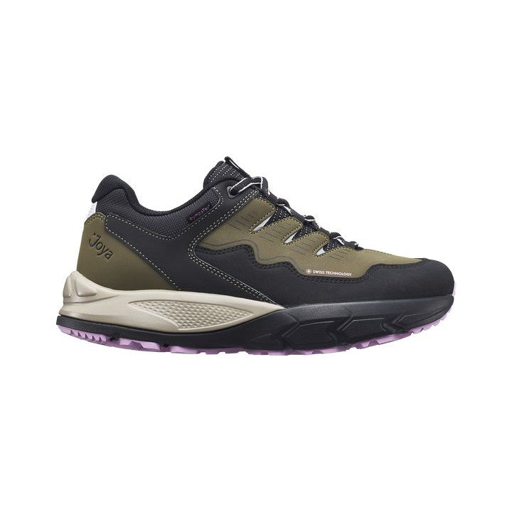 Joya Cadore STX Green Ladies Leather & Textile Arch Support Lace up Shoes-elevate your sole