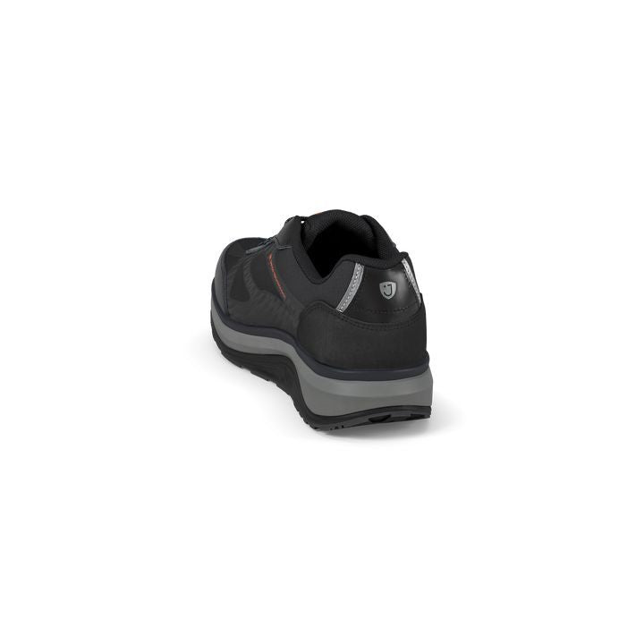 Joya Cancun II STX Black Mens Leather & Textile Arch Support Lace up Shoes-elevate your sole