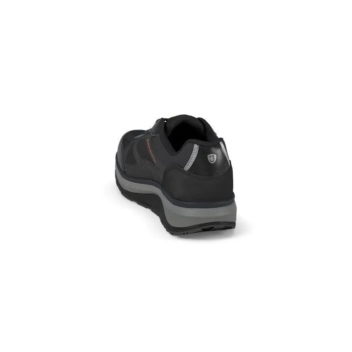 Joya Cancun II STX Black Mens Leather & Textile Arch Support Lace up Shoes-elevate your sole