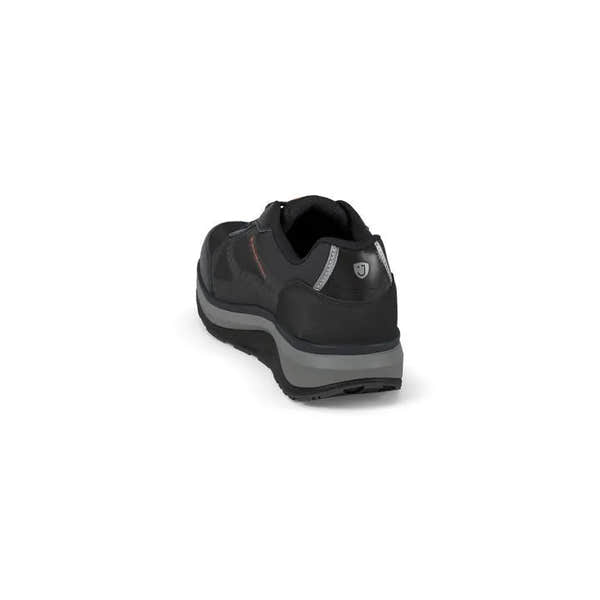 Joya Cancun II STX Black Mens Leather & Textile Arch Support Lace up Shoes-elevate your sole
