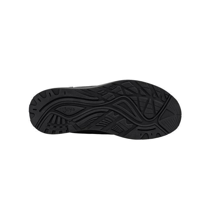 Joya Cancun II STX Black Mens Leather & Textile Arch Support Lace up Shoes-elevate your sole