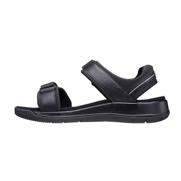Joya Capri III Mens Black Nubuck Arch Support Touch Fastening Sandals-elevate your sole