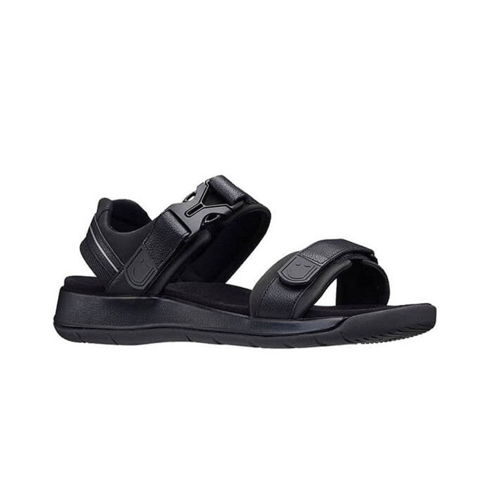Joya Capri III Mens Black Nubuck Arch Support Touch Fastening Sandals-elevate your sole