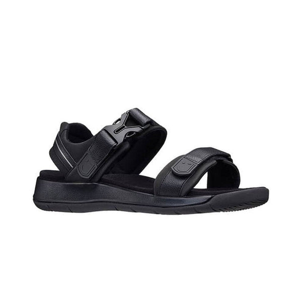 Joya Capri III Mens Black Nubuck Arch Support Touch Fastening Sandals-elevate your sole
