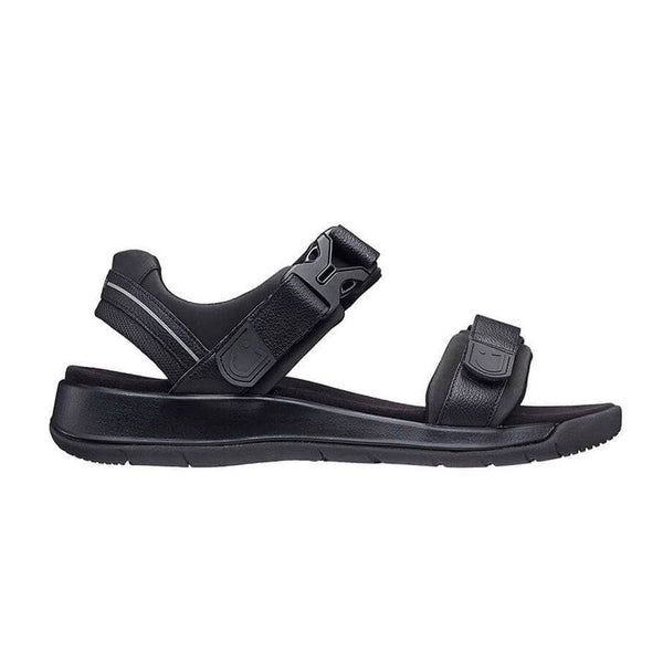 Joya Capri III Mens Black Nubuck Arch Support Touch Fastening Sandals-elevate your sole