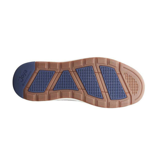 Joya David II Grey Mens Leather & Textile Arch Support Lace Up Shoes-elevate your sole