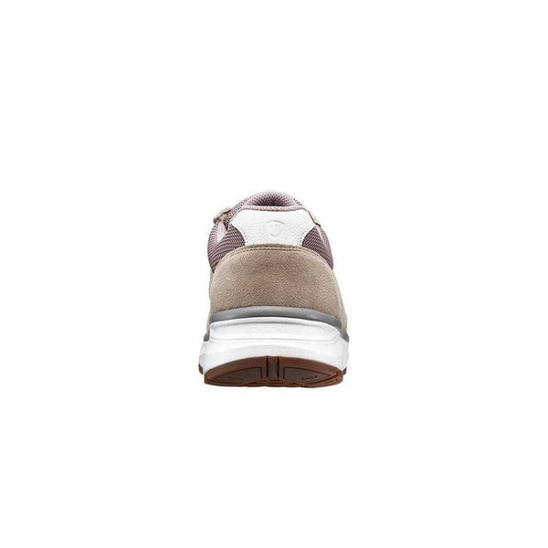 Joya Dynamo Ladies Classic Beige Leather & Textile Arch Support Lace Up Shoes-elevate your sole