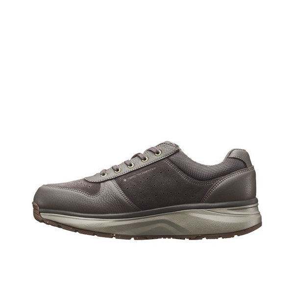 Joya Dynamo Mens Brown Zip Leather Arch Support Lace Up Shoes-elevate your sole