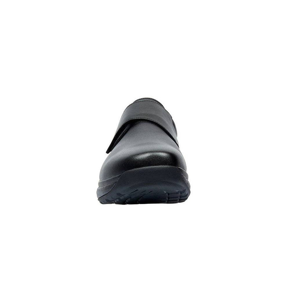Joya Edward Black Mens Leather Arch Support Touch Fasten Shoes-elevate your sole