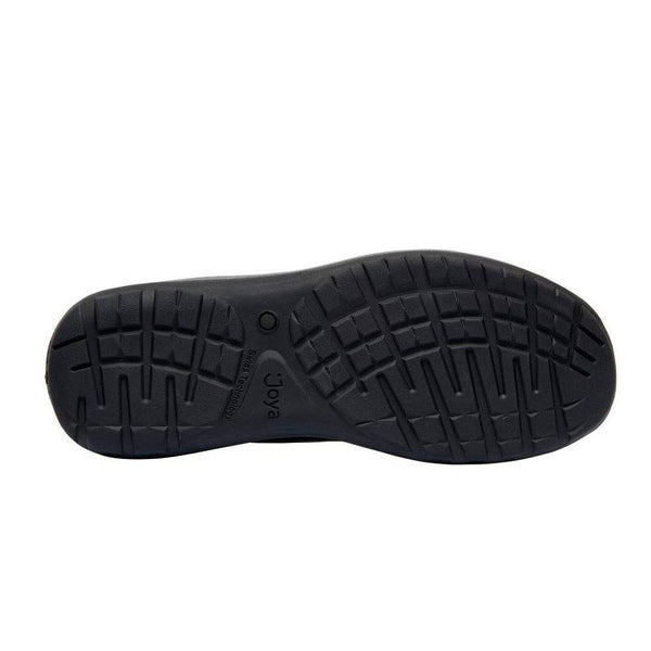 Joya Edward Black Mens Leather Arch Support Touch Fasten Shoes-elevate your sole