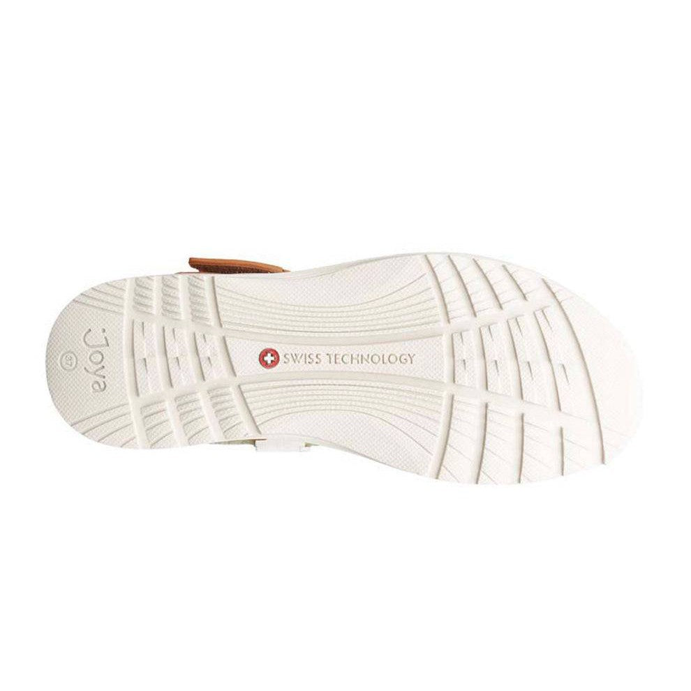 Joya Flores Ladies Light Brown Leather Arch Support Touch Fastening Sandals-elevate your sole