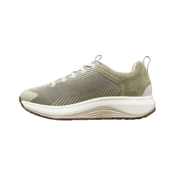 Joya Maui Ladies Light Green Leather & Textile Arch Support Lace Up Shoes-elevate your sole