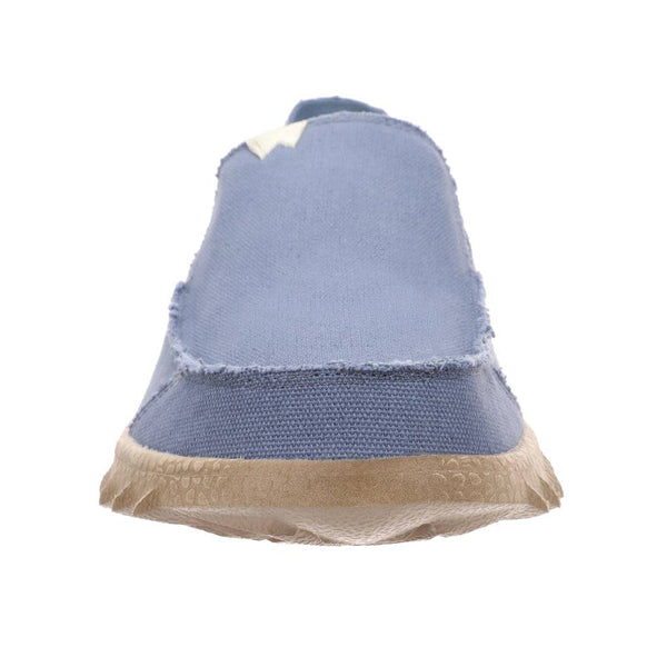 Kickback Couch Mid Blue Canvas Mens Slip On Shoes-elevate your sole