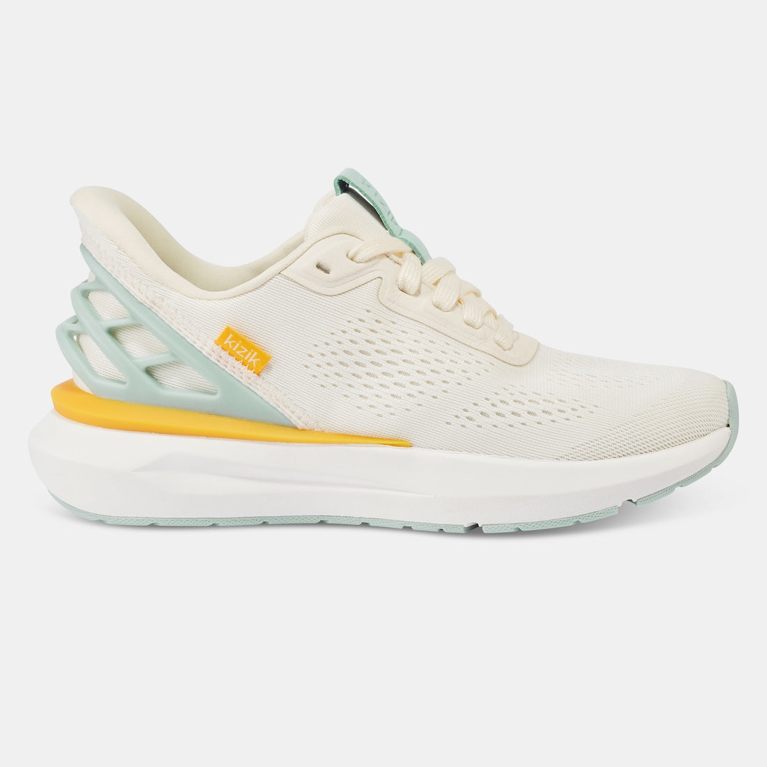 Kizik Athens 2.0 women's slip-on trainers with textile upper, arch support, cushioned sole, and spring-ready design.