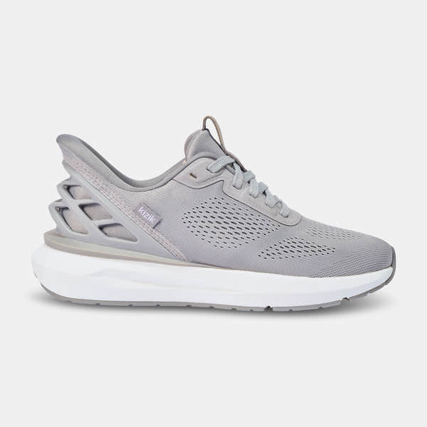 Kizik Athens 2.0 men's slip-on trainers with alloy leather, breathable mesh upper, arch support, white sole, and modern design.