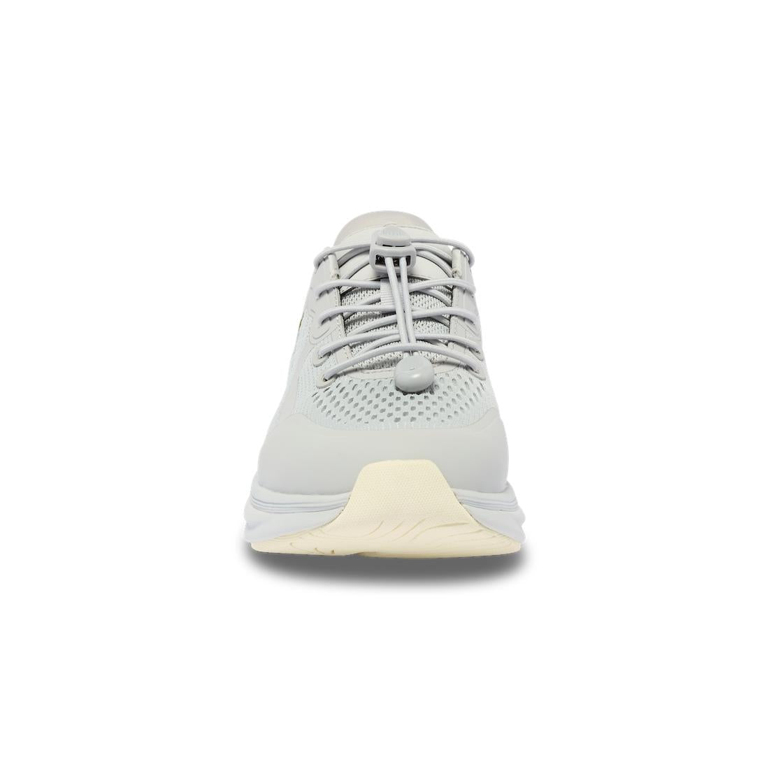 Kizik London Ladies Harbor Mist Leather & Textile Slip-On Trainers with arch support and modern design.