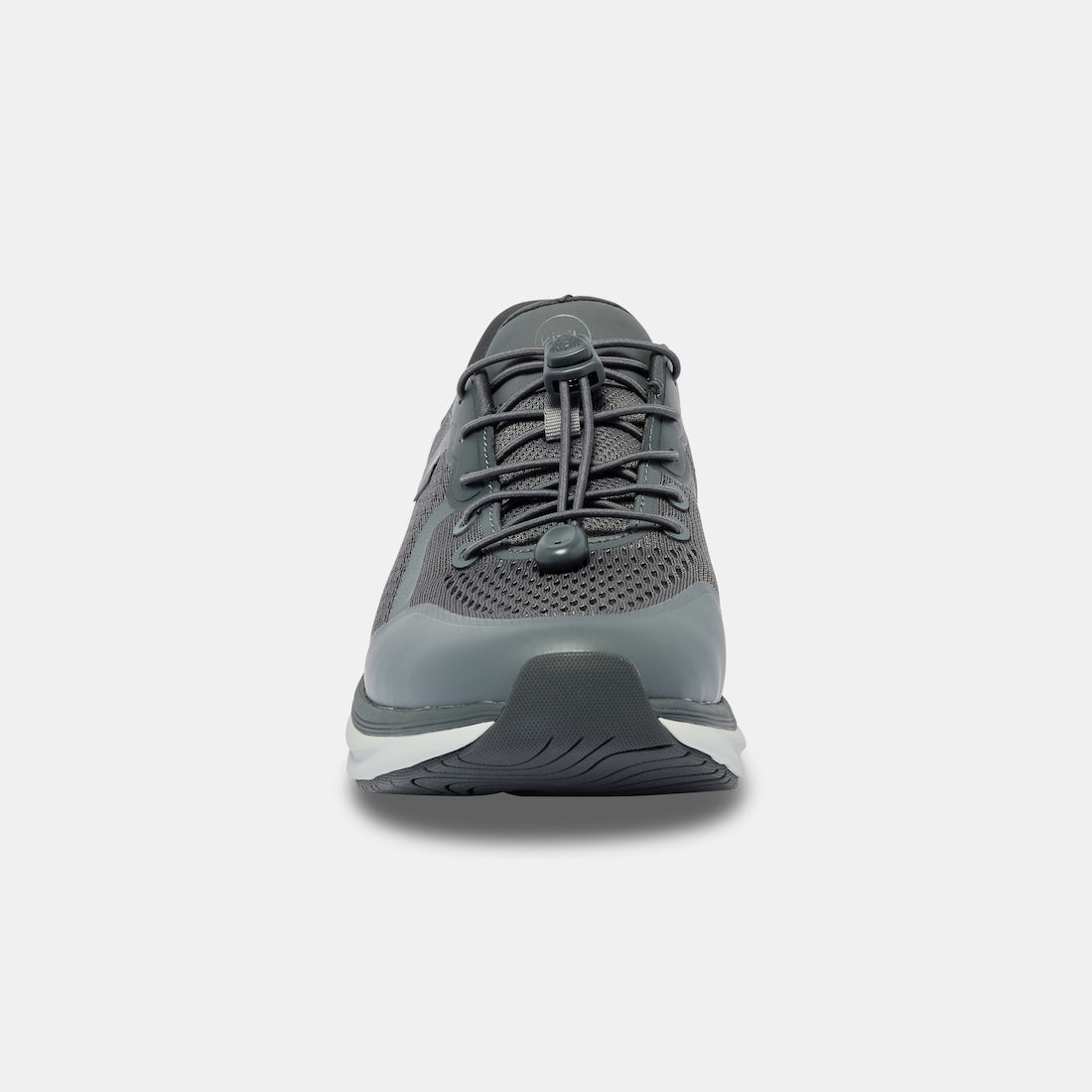 Kizik London Men's Castlerock Leather Slip-On Trainers with arch support and breathable mesh upper, stylish and comfortable footwear.