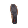 Rieker L7500-60 Ladies Tan Side Zip Ankle Boots