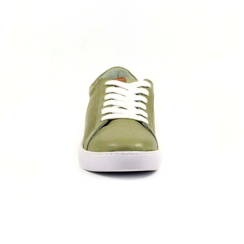 Lazy Dogs DLD003 Piper Ladies Khaki Leather Lace Up Shoes-elevate your sole