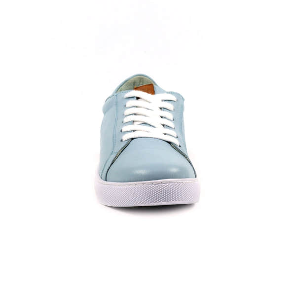 Lazy Dogs DLD003 Piper Ladies Light Blue Leather Lace Up Shoes-elevate your sole