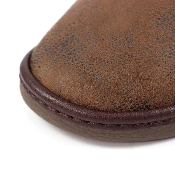 Lazy Dogz Mens KMD101BR Manor II Brown Slipper-elevate your sole