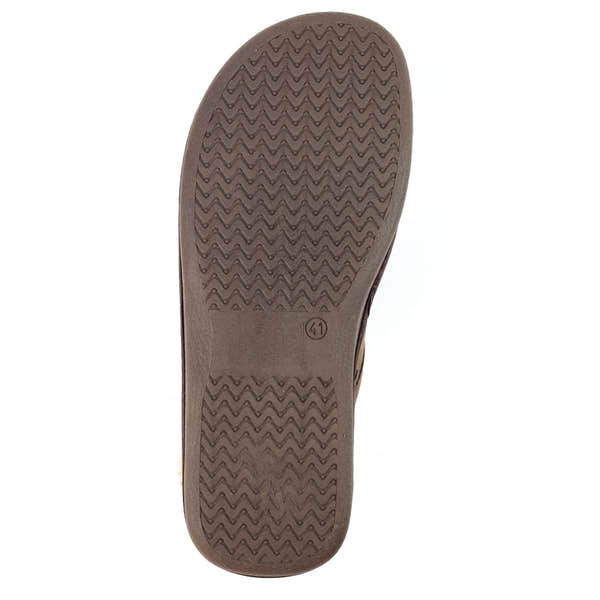 Lazy Dogz KMD100BR Mens Glen II Brown Slipper-elevate your sole