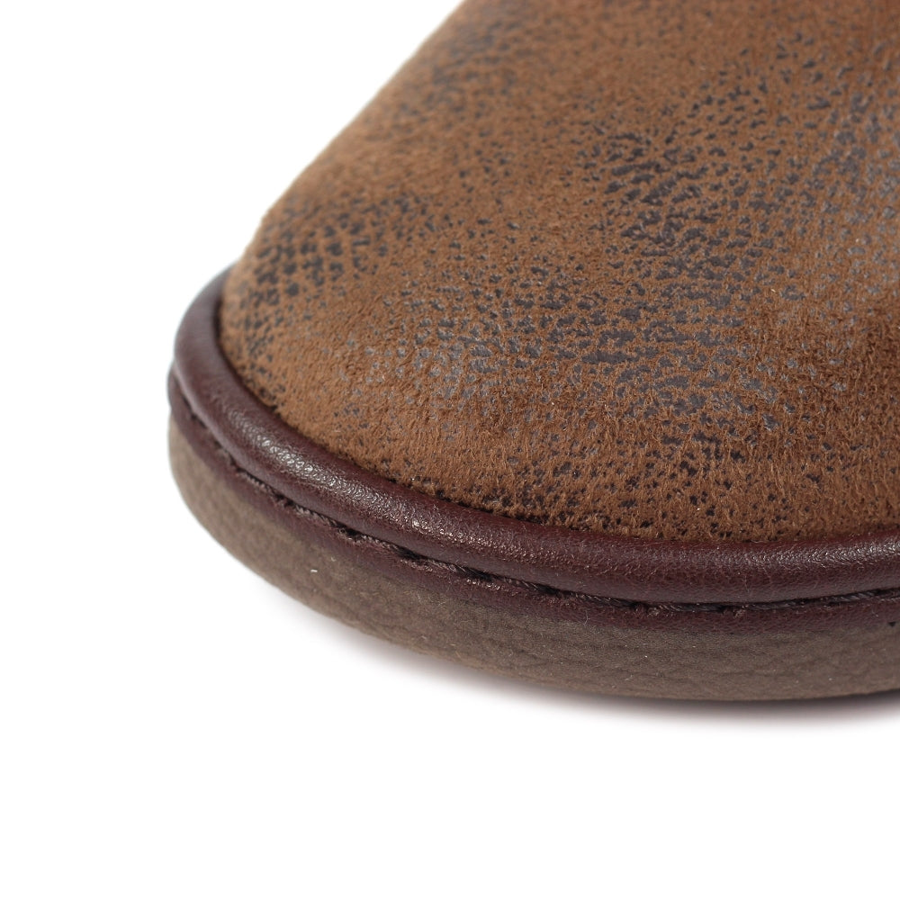 Lazy Dogz KMD100BR Mens Glen II Brown Slipper-elevate your sole