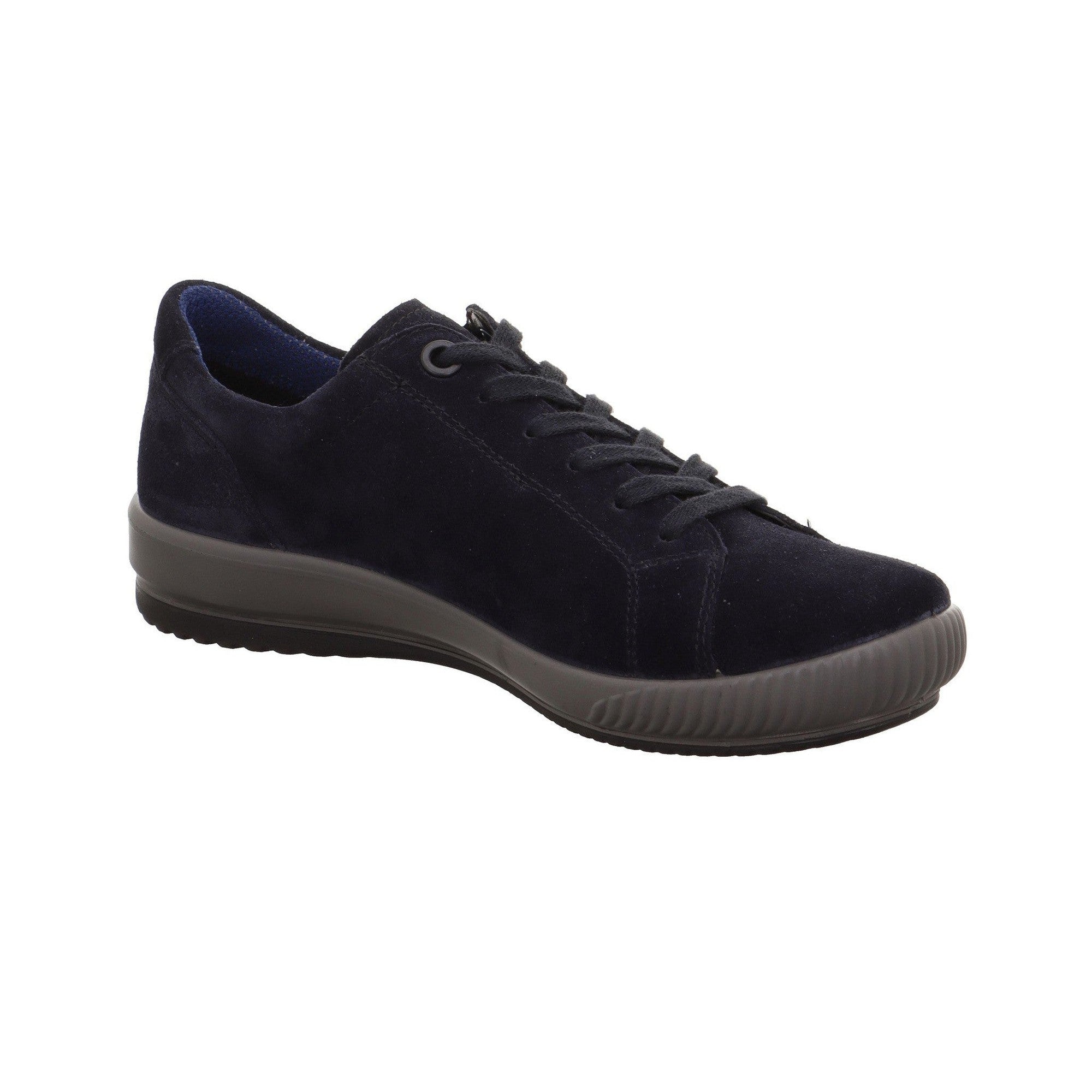 Legero 2-000219-8010 Tanaro 5.0 Ocean Navy Waterproof Suede Zip & Lace Shoes-elevate your sole