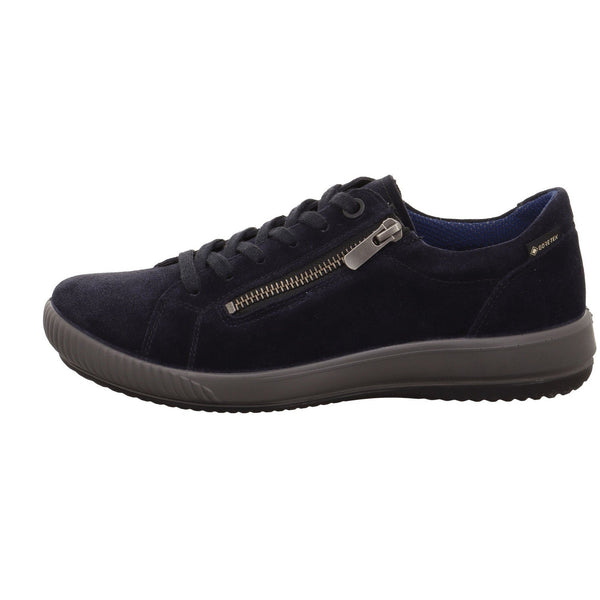 Legero 2-000219-8010 Tanaro 5.0 Ocean Navy Waterproof Suede Zip & Lace Shoes-elevate your sole