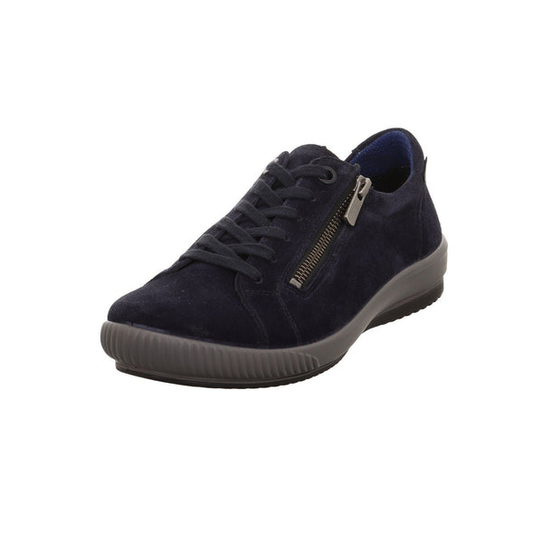 Legero 2-000219-8010 Tanaro 5.0 Ocean Navy Waterproof Suede Zip & Lace Shoes-elevate your sole