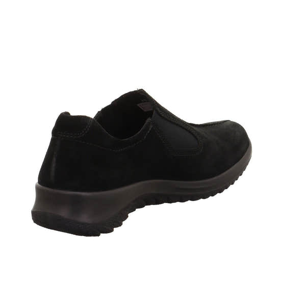 Legero 2-009568-0000 Softboot Black Waterproof Suede Slip On Loafers-elevate your sole
