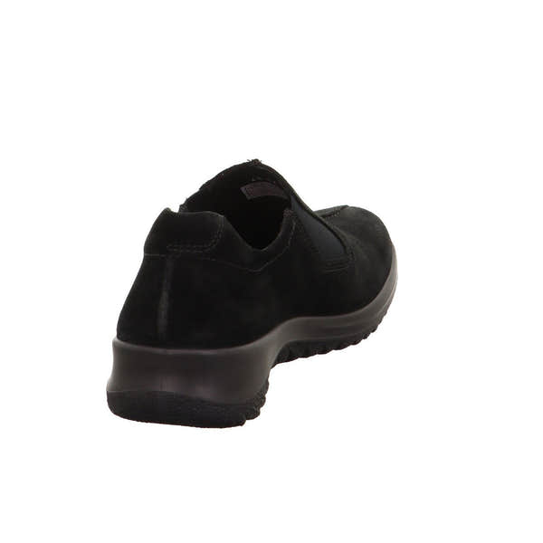 Legero 2-009568-0000 Softboot Black Waterproof Suede Slip On Loafers-elevate your sole