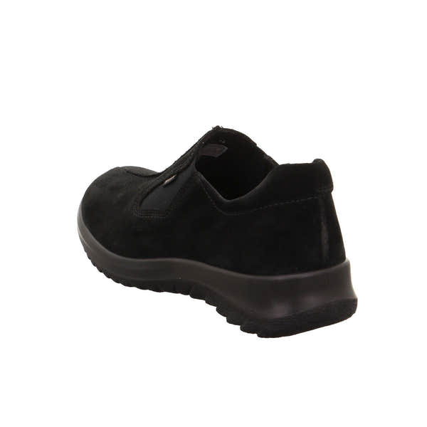 Legero 2-009568-0000 Softboot Black Waterproof Suede Slip On Loafers-elevate your sole