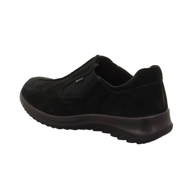 Legero 2-009568-0000 Softboot Black Waterproof Suede Slip On Loafers-elevate your sole