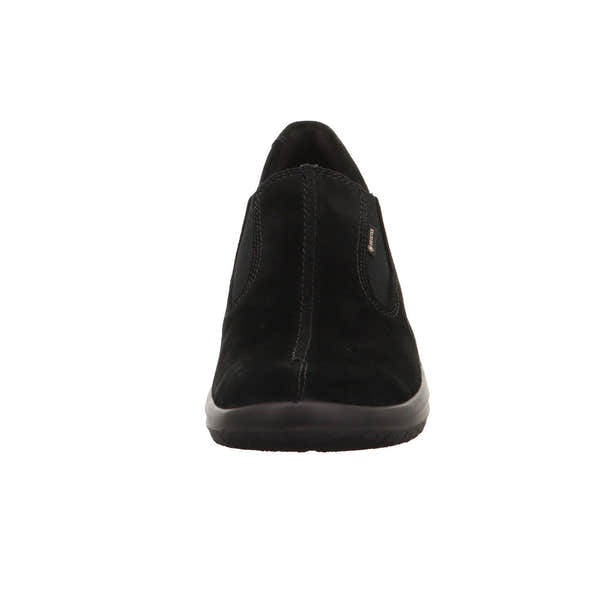 Legero 2-009568-0000 Softboot Black Waterproof Suede Slip On Loafers-elevate your sole
