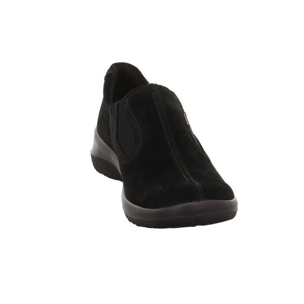 Legero 2-009568-0000 Softboot Black Waterproof Suede Slip On Loafers-elevate your sole