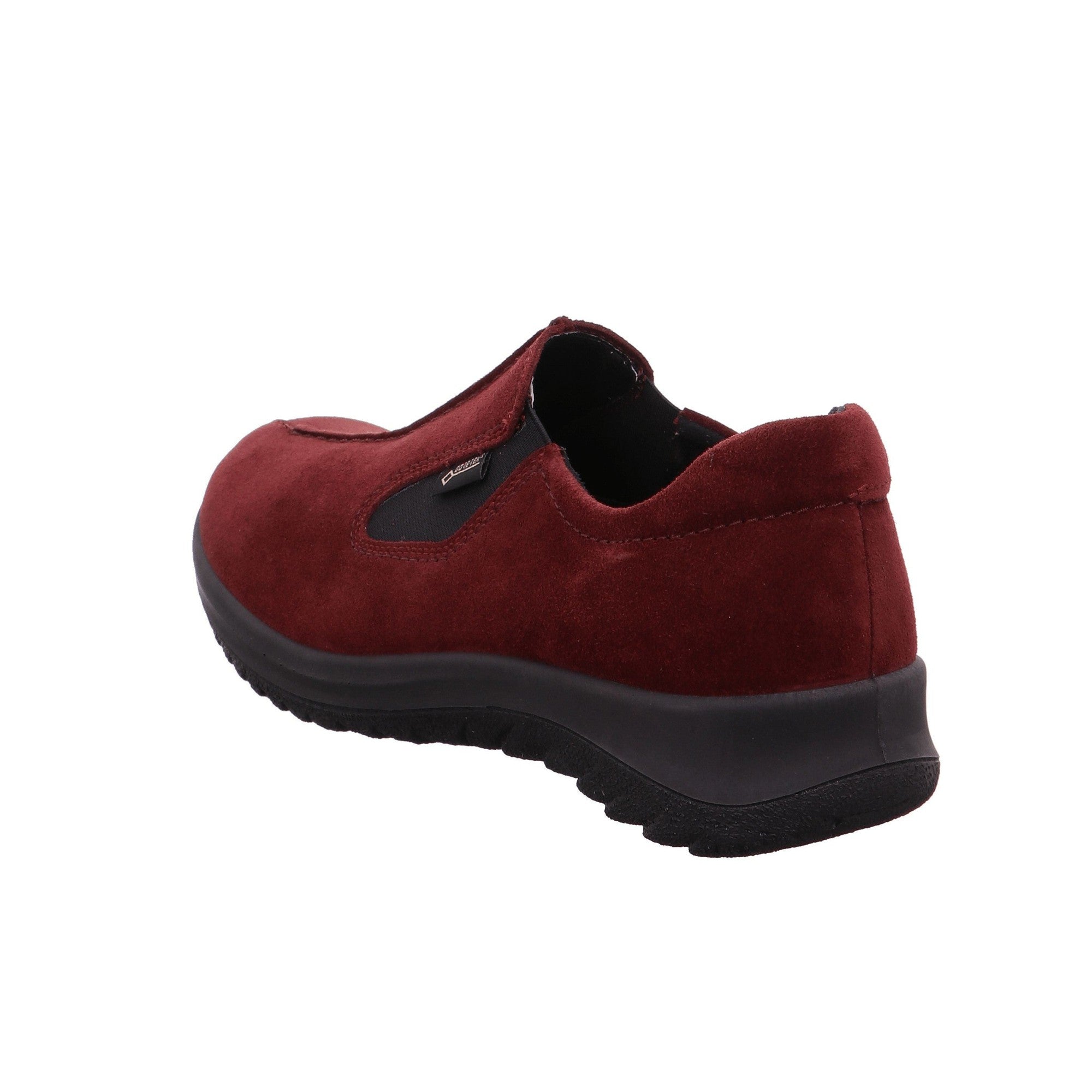 Legero 2-009568-5910 Softboot Red Waterproof Suede Slip On Loafers-elevate your sole