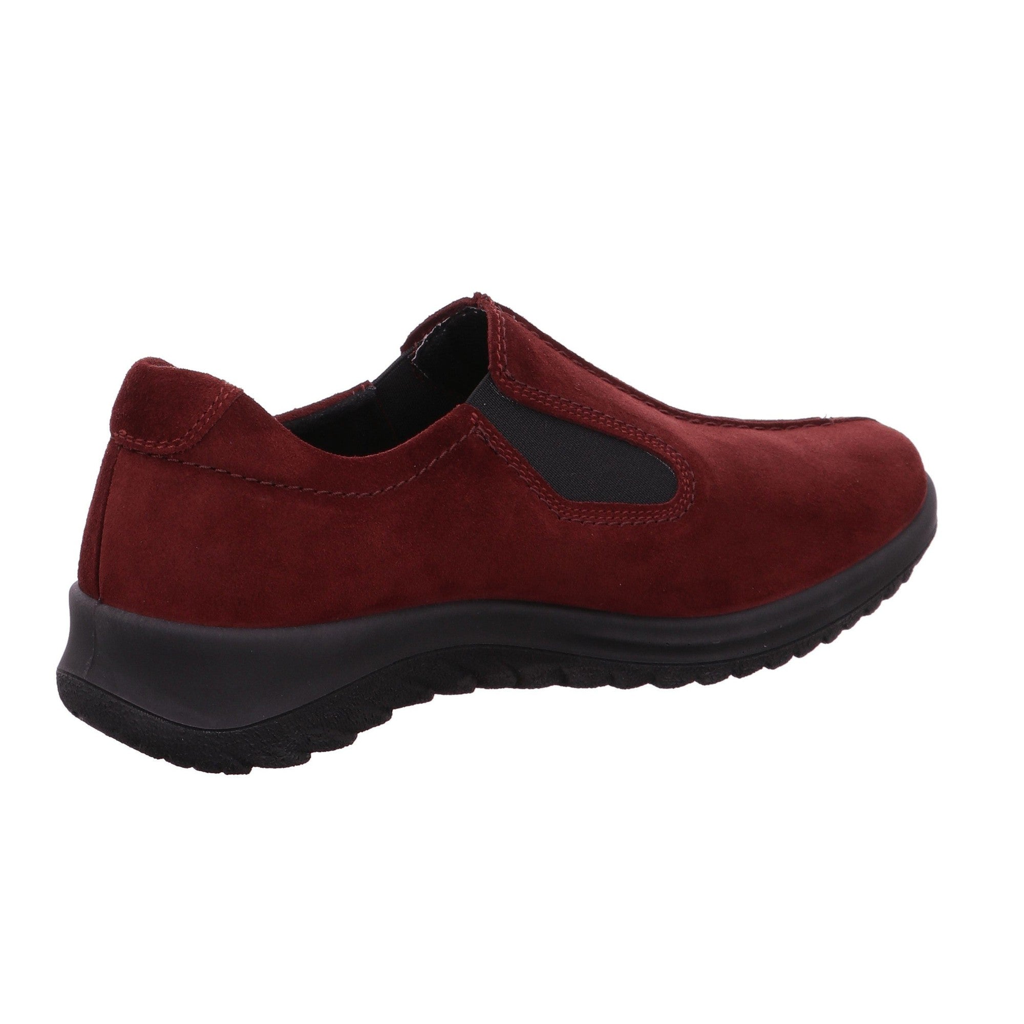 Legero 2-009568-5910 Softboot Red Waterproof Suede Slip On Loafers-elevate your sole
